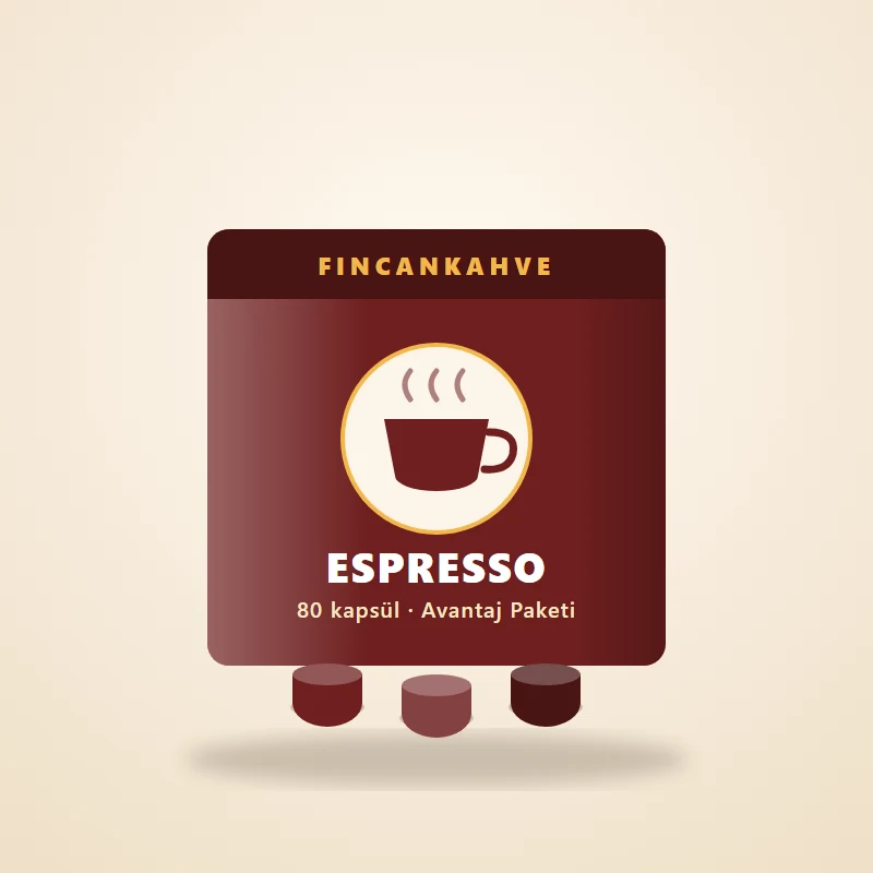 Espresso Kapsül 80'li Avantaj Paketi
