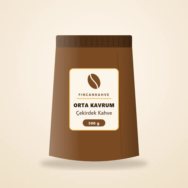 Orta Kavrum Çekirdek Kahve 500 g