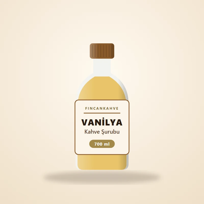 Vanilya Kahve Şurubu 700 ml