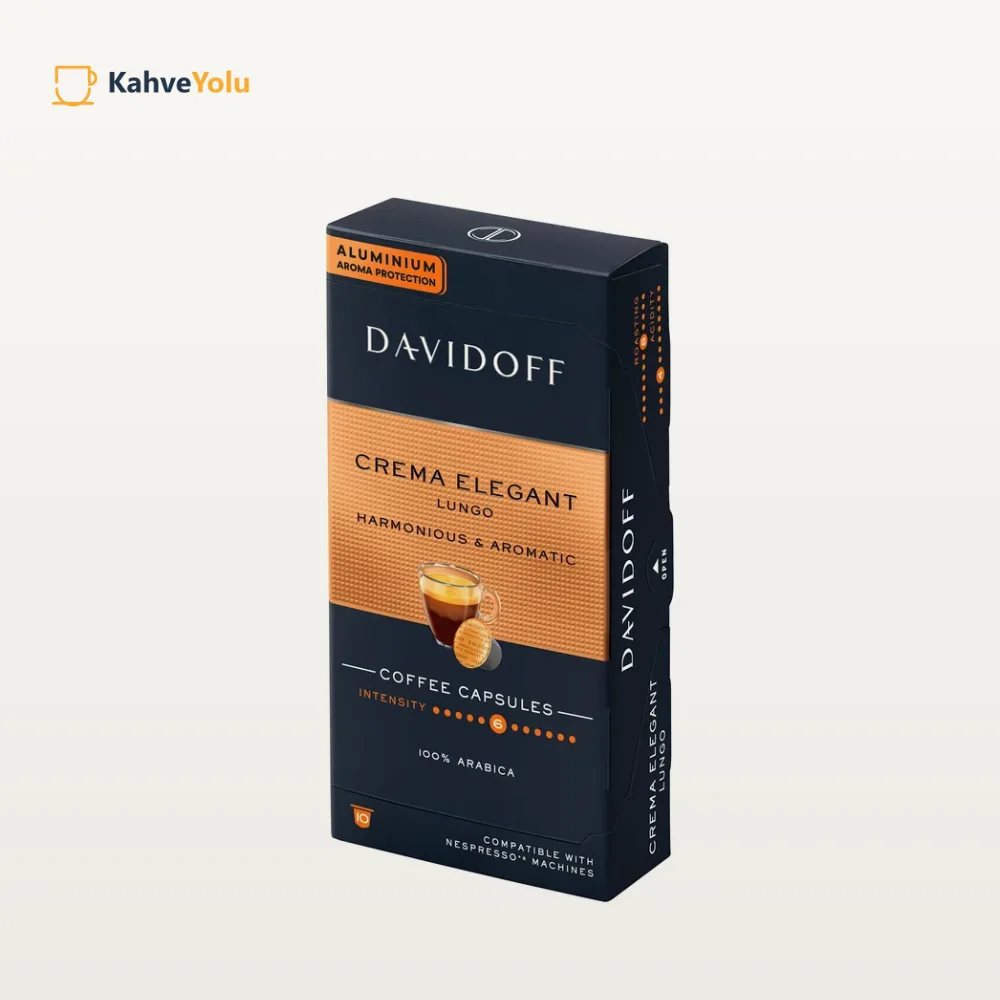 Davidoff Crema Elegant Lungo 10'lu Kapsül Kahve - görsel 2
