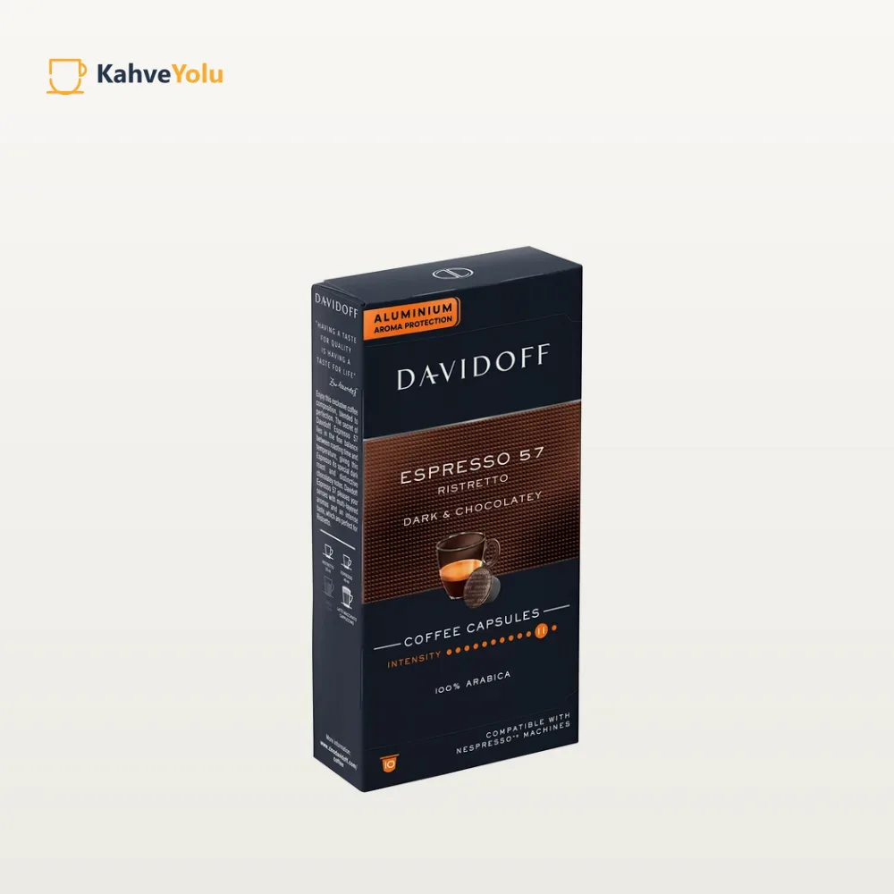 Davidoff Espresso 57 Ristretto 10'lu Kapsül Kahve - görsel 2