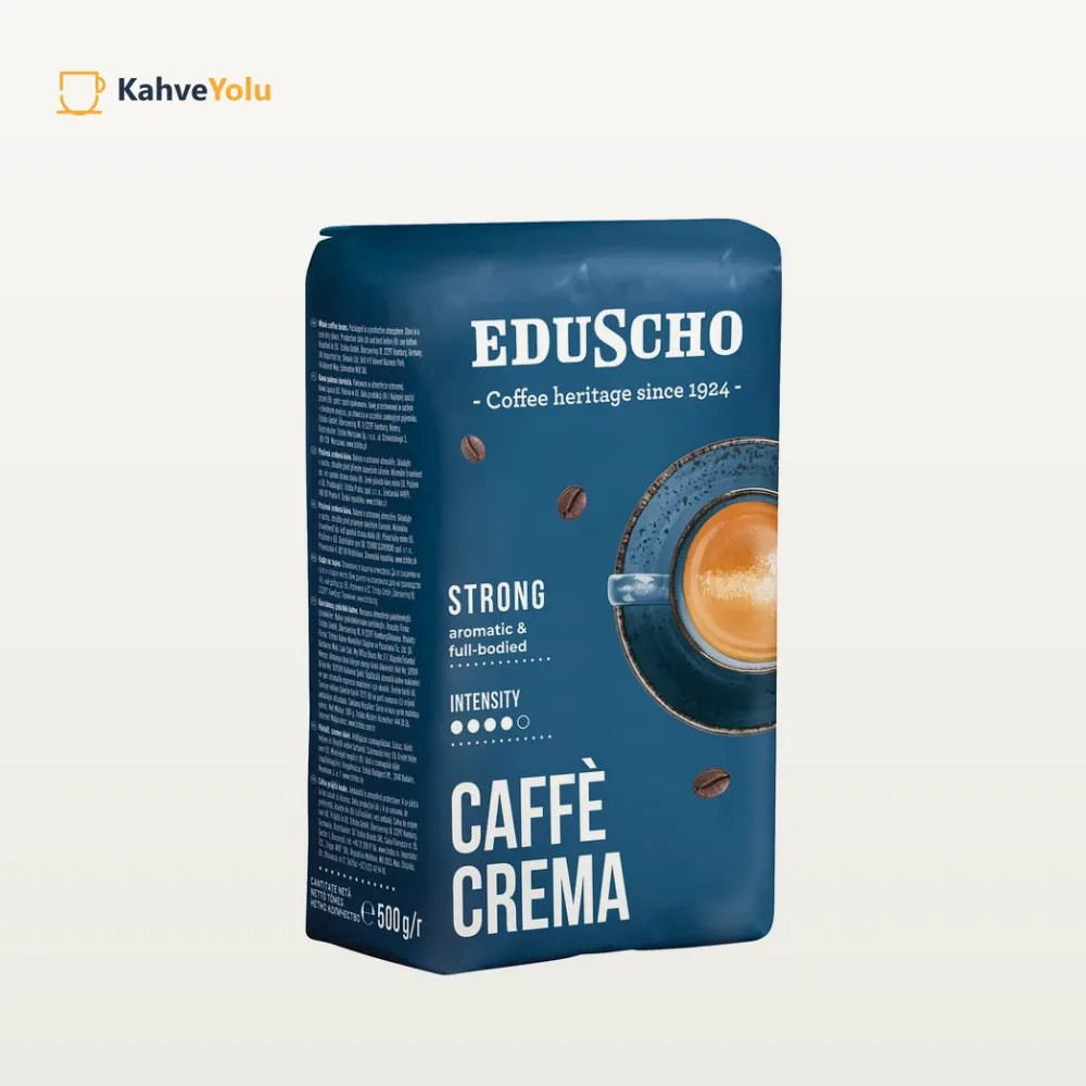 Eduscho Caffe Crema Strong Çekirdek Kahve 500g - görsel 2