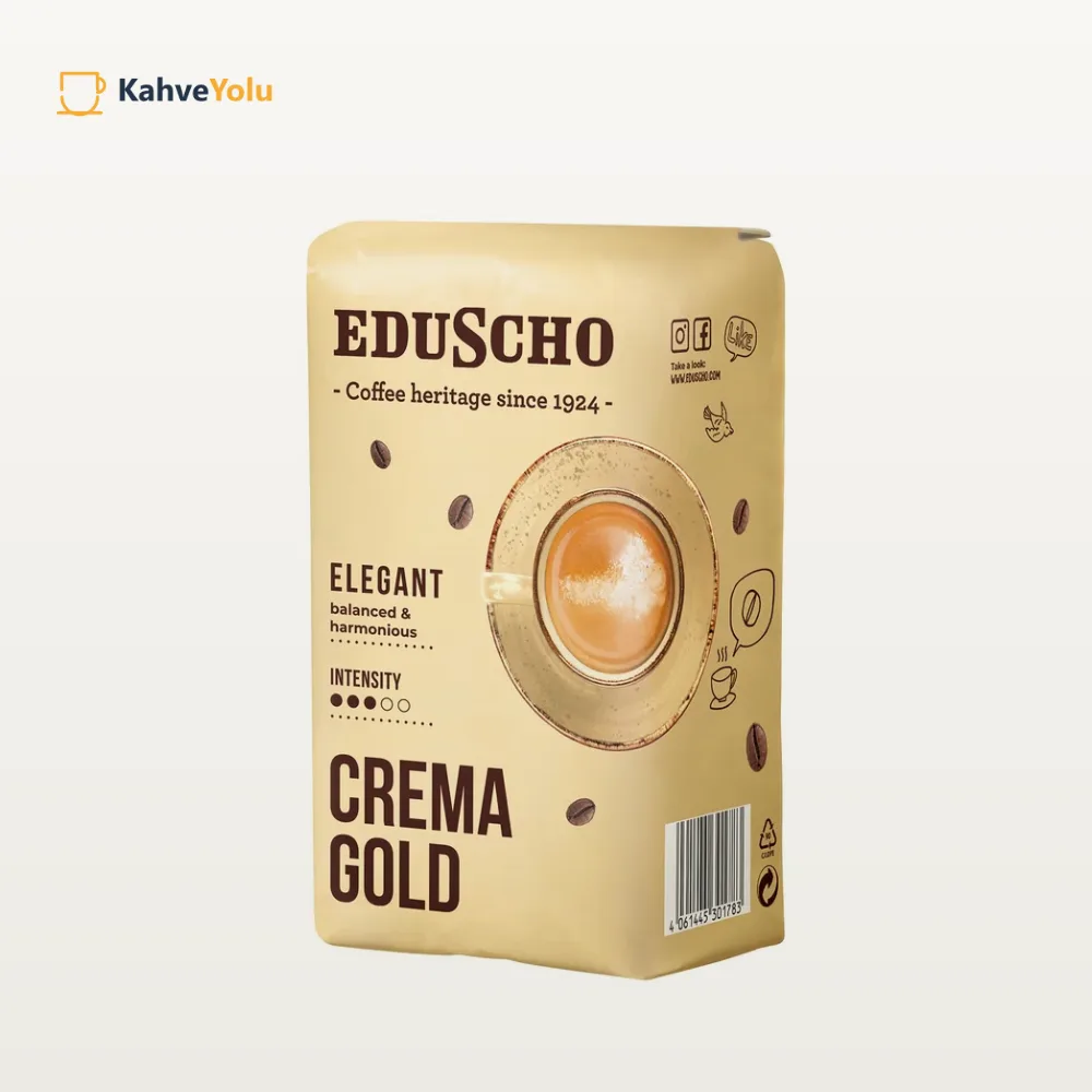 Eduscho Crema Gold Çekirdek Kahve 500 g - görsel 2