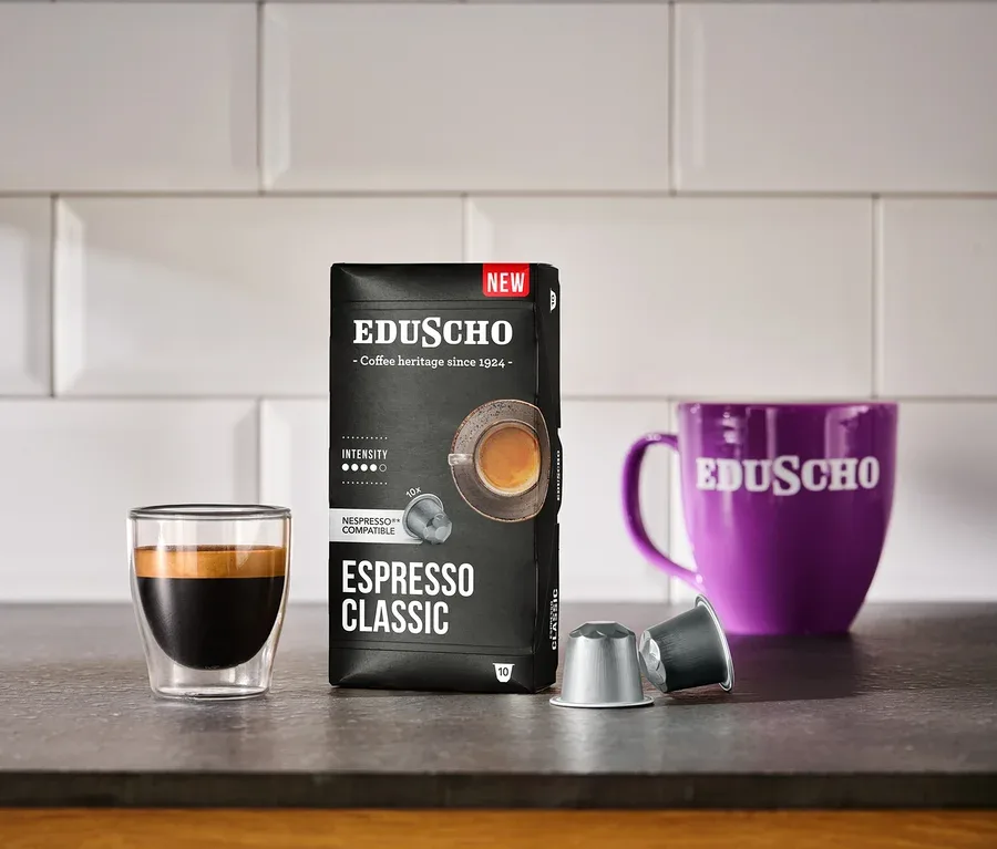 Eduscho Espresso Classic 10'lu Kapsül Kahve - görsel 2