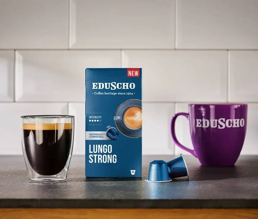 Eduscho Lungo Strong 10'lu Kapsül Kahve - görsel 2
