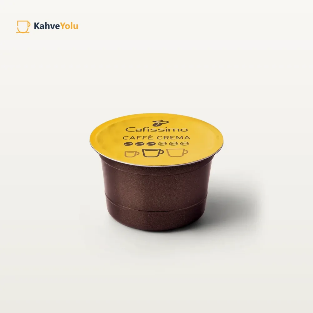Tchibo Cafissimo Caffé Crema Fine Aroma 10'lu Kapsül Kahve - görsel 2