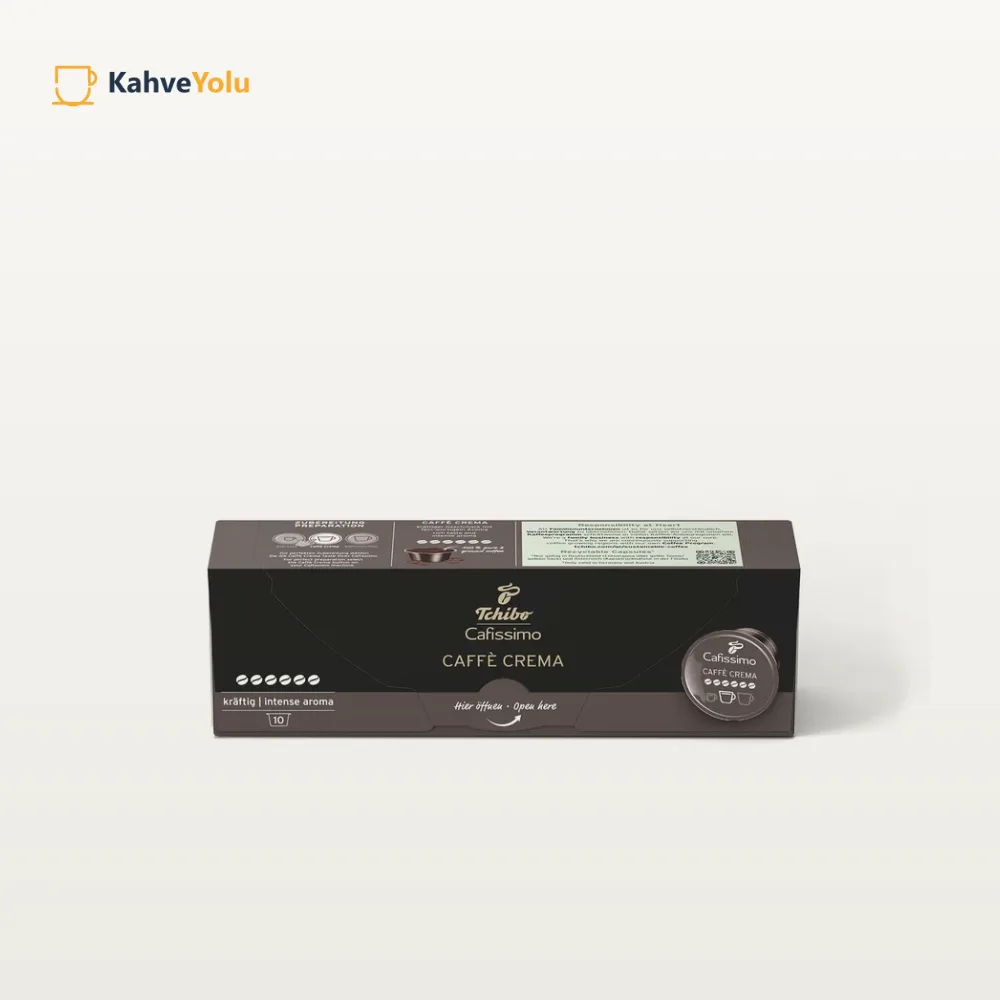 Tchibo Cafissimo Caffe Crema Intense Aroma 10 lu Kapsül - görsel 2