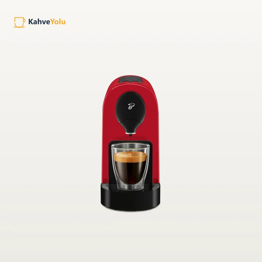 Tchibo Cafissimo Pure Plus Kapsüllü Kahve Makinesi, Kırmızı - görsel 2