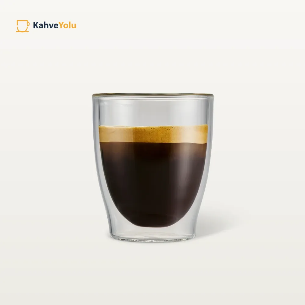 Tchibo Çift Cidarlı Cafe Crema Bardağı, 2'li - görsel 2
