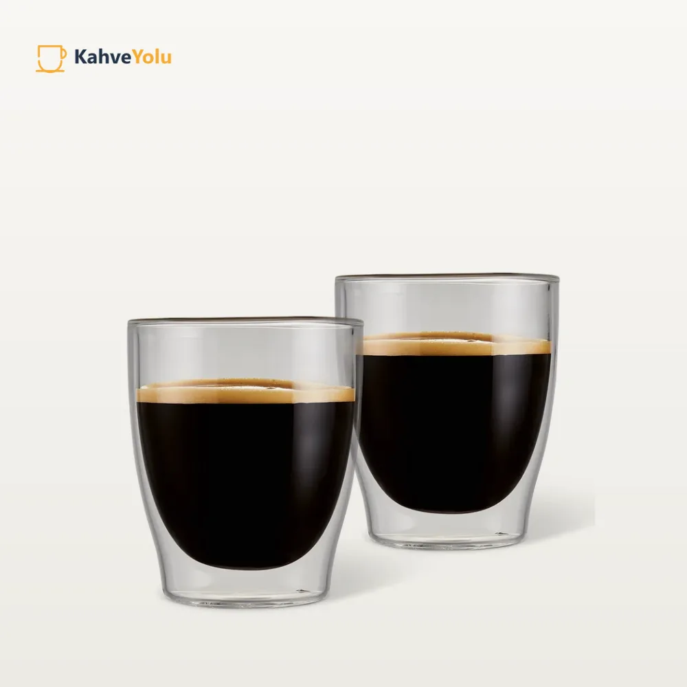Tchibo Çift Cidarlı Espresso Bardağı, 2'li