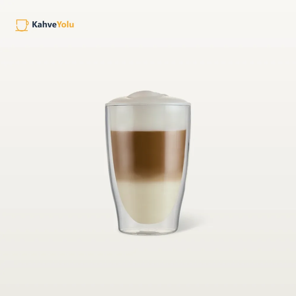 Tchibo Çift Cidarlı Latte Macchiato Bardağı, 2'li - görsel 2