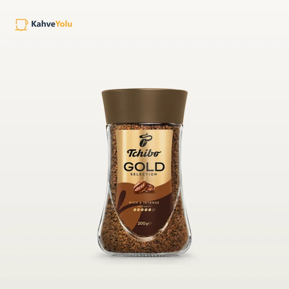 Tchibo Gold Selection Çözünebilir Kahve Kavanoz 200g