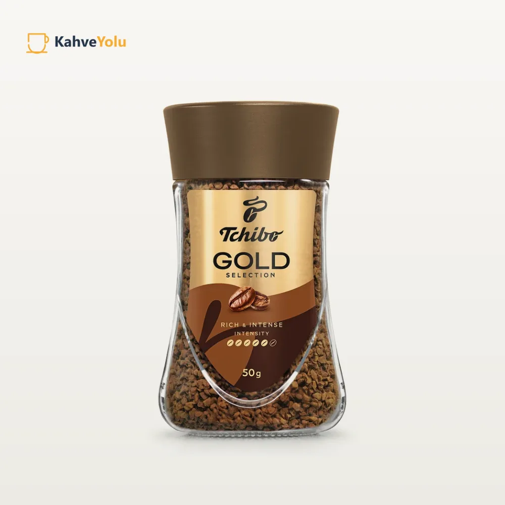 Tchibo Gold Selection Çözünebilir Kahve Kavanoz 50g