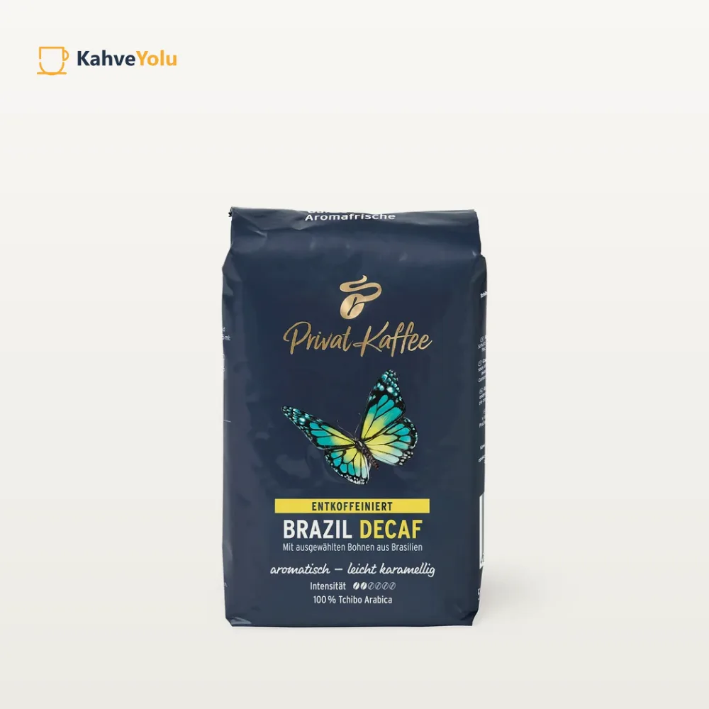 Tchibo Privat Kaffee Brazil Decaf Çekirdek Kahve 500g