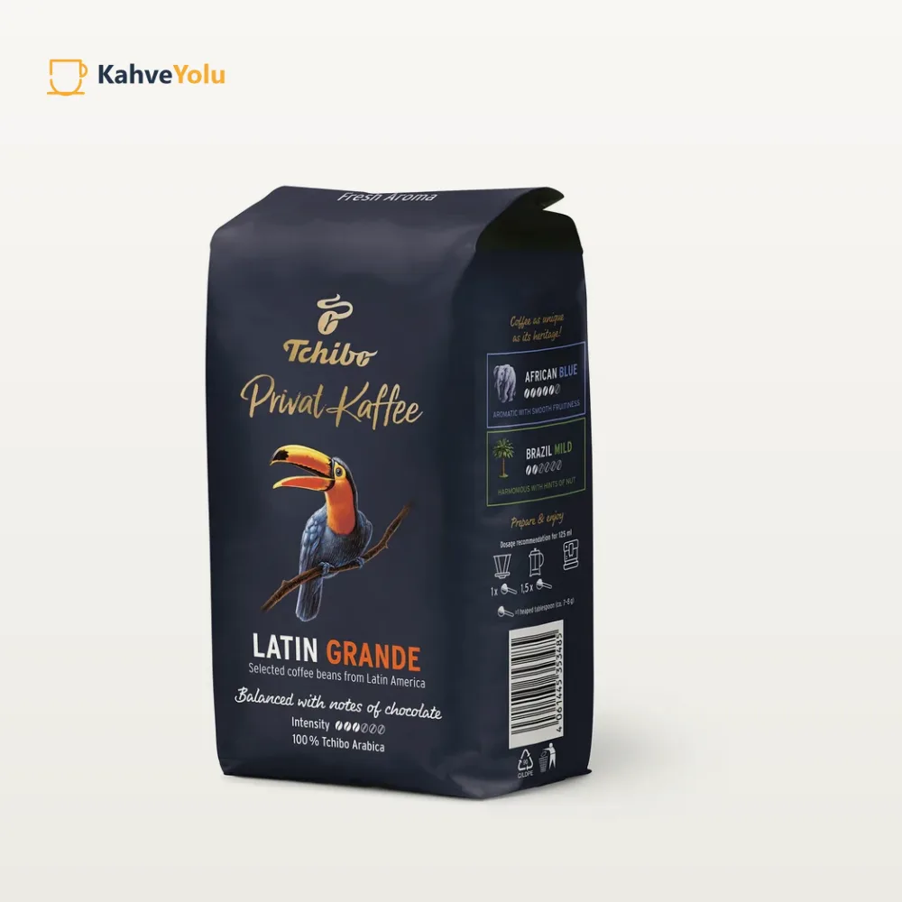 Tchibo Privat Kaffee Latin Grande Çekirdek Kahve 500g - görsel 2